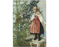 Carl Larsson Leinenhandtuch Konfekt Leinen 50 x 70 cm 24 